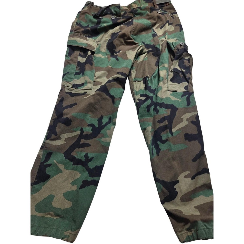 Vintage USGI M81 Woodland BDU Cargo Pants Medium Short 31-35 Military USA